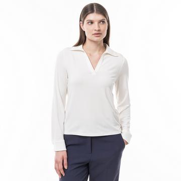 Poloshirt, langarm
