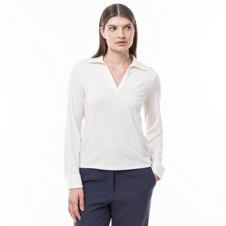 Manor Woman modal Poloshirt, langarm 