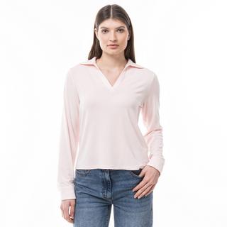 Manor Woman modal Polo, maniche lunghe 