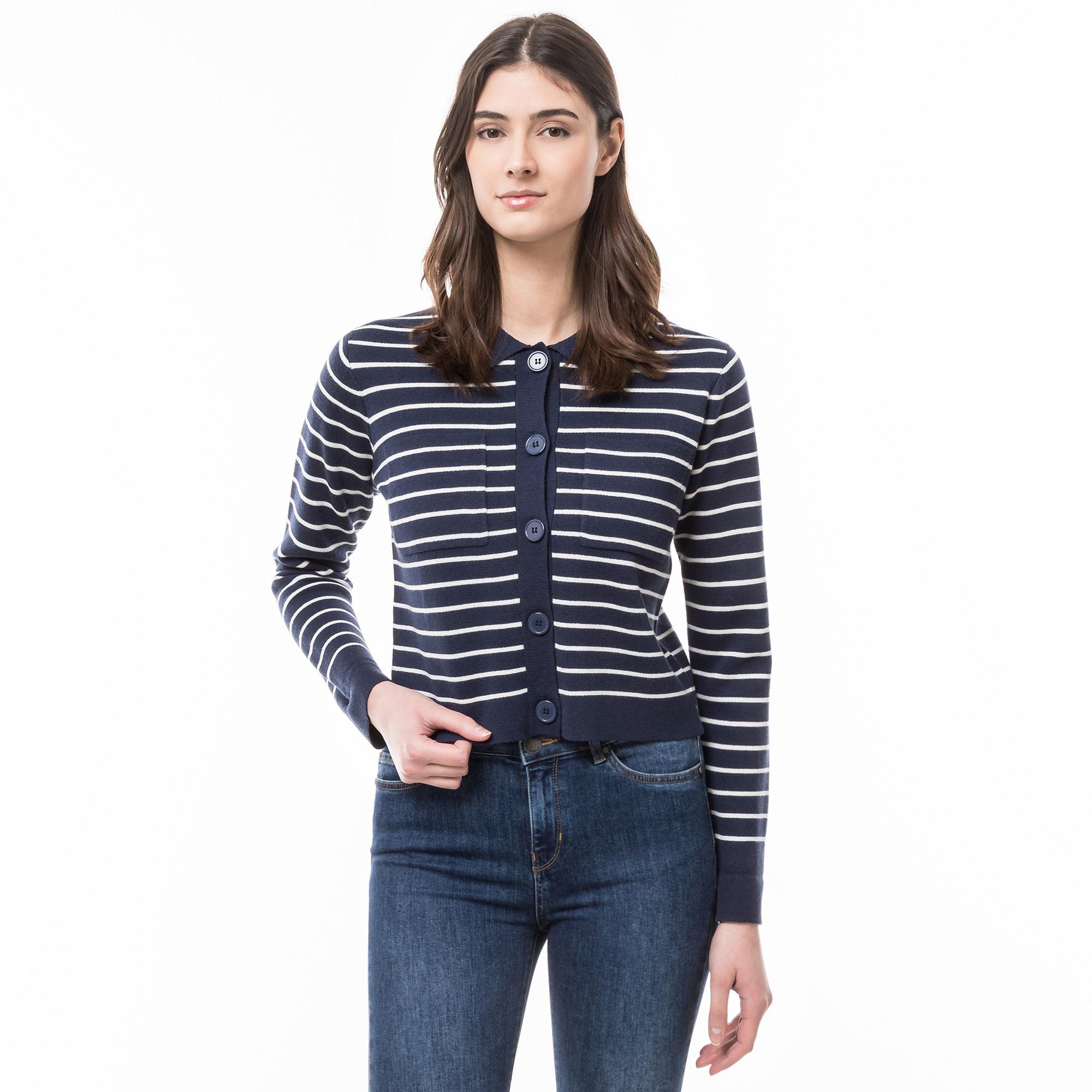 Manor Woman  Cardigan, modern fit, maniche lunghe 