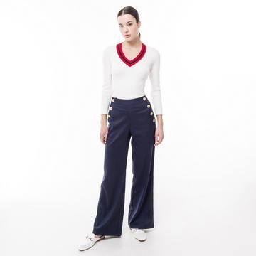 Pantalon de costume long, Flared Fit