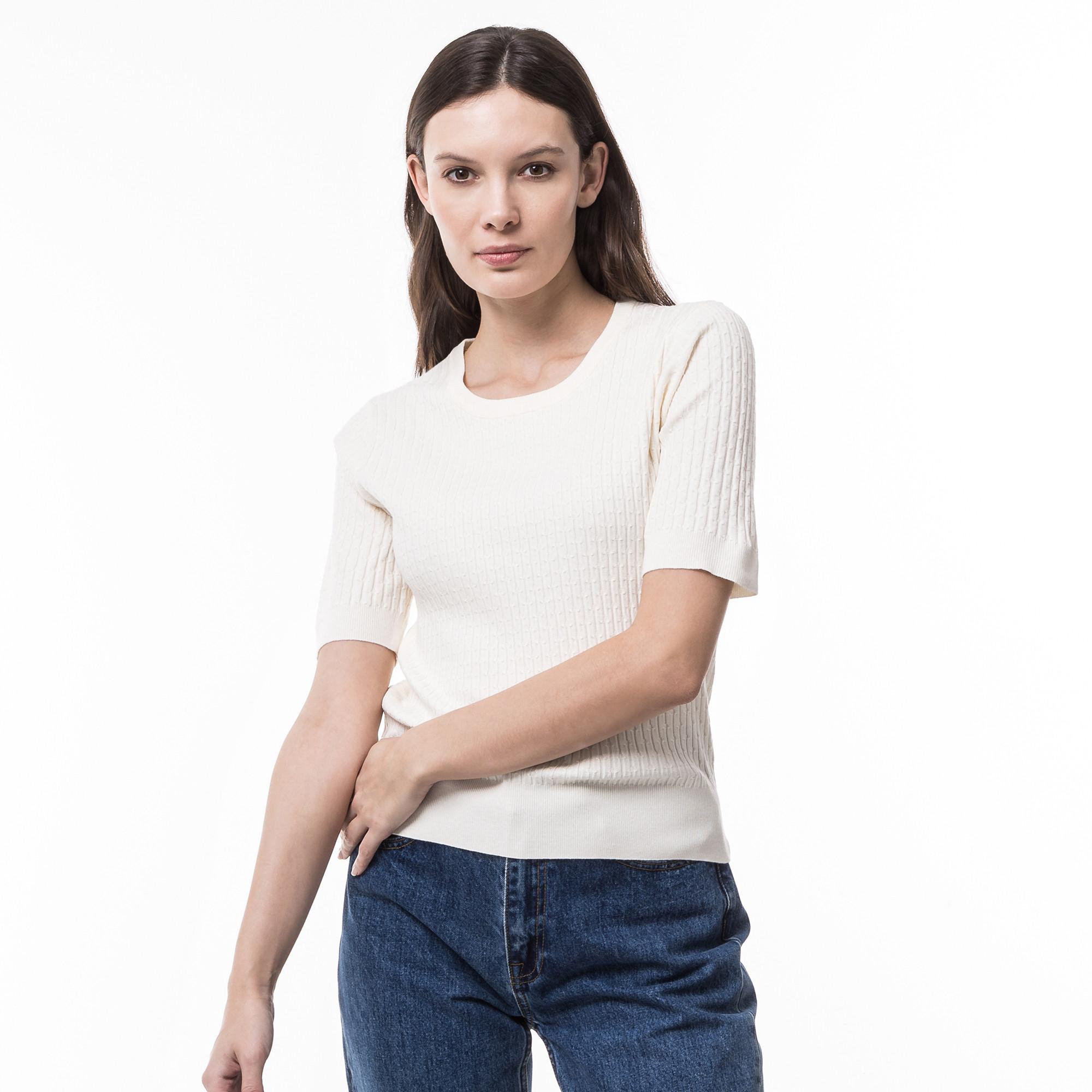 Manor Woman  Pullover, Rundhals, kurzarm 