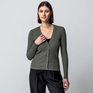 Manor Woman  Cardigan, modern fit, maniche lunghe 