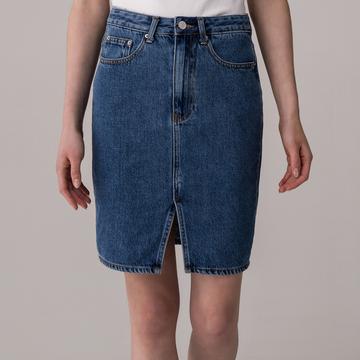 Midi Jeansrock