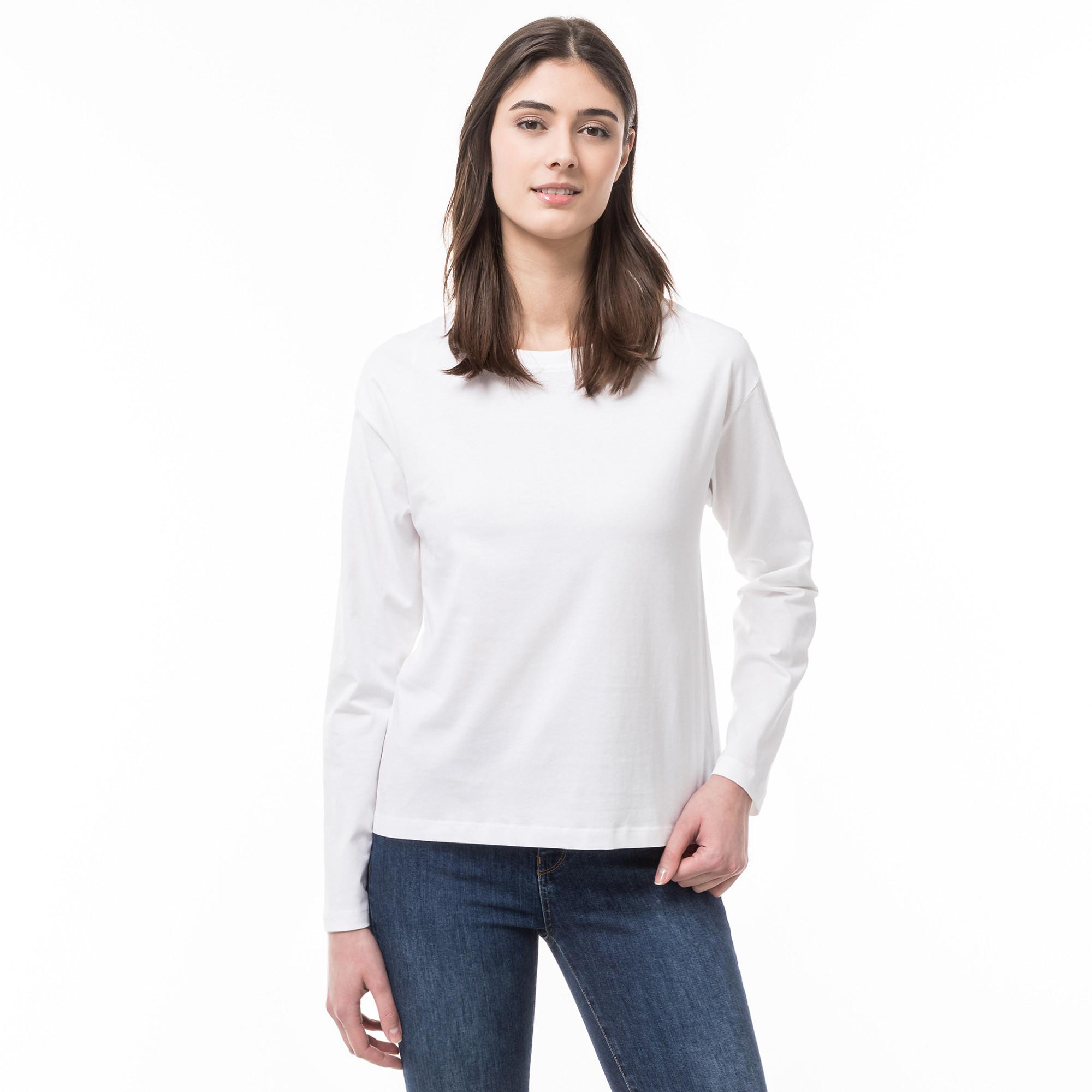 Manor Woman single jersey T-Shirt, langarm 