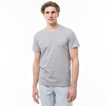 T-shirt, col rond, manches courtes