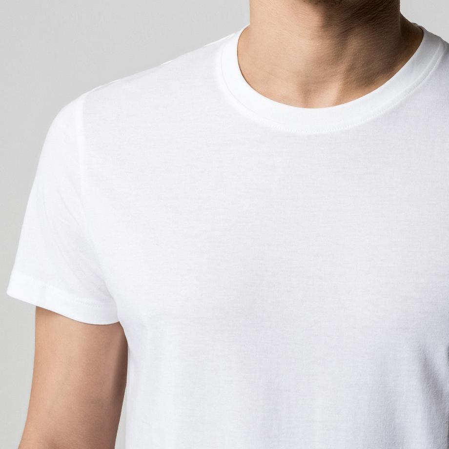 Manor Man T-shirt Manches Courtes Col Rond  