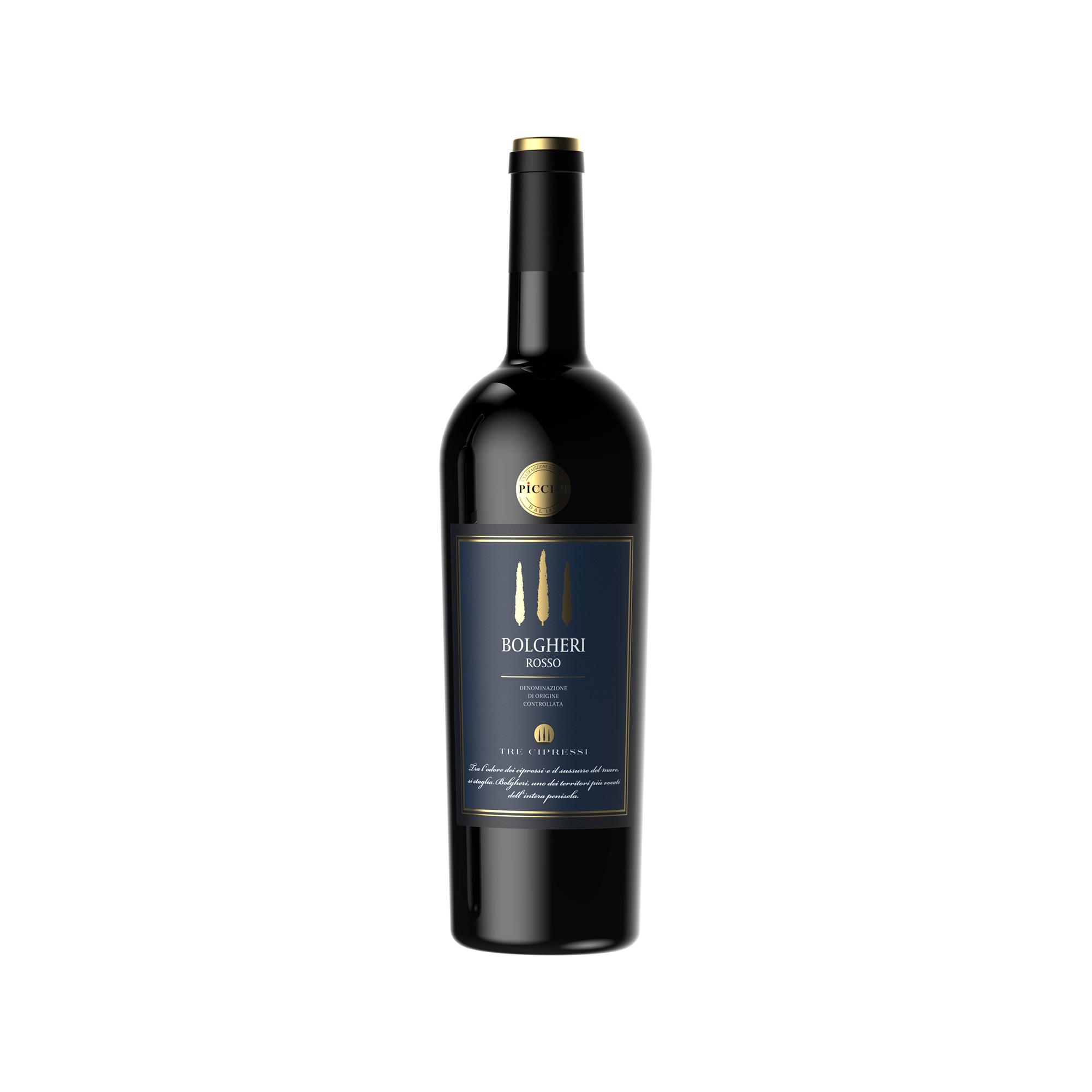 Tre Cipressi 2021, Tre Cipressi Bolgheri Rosso, Bolgheri DOP  