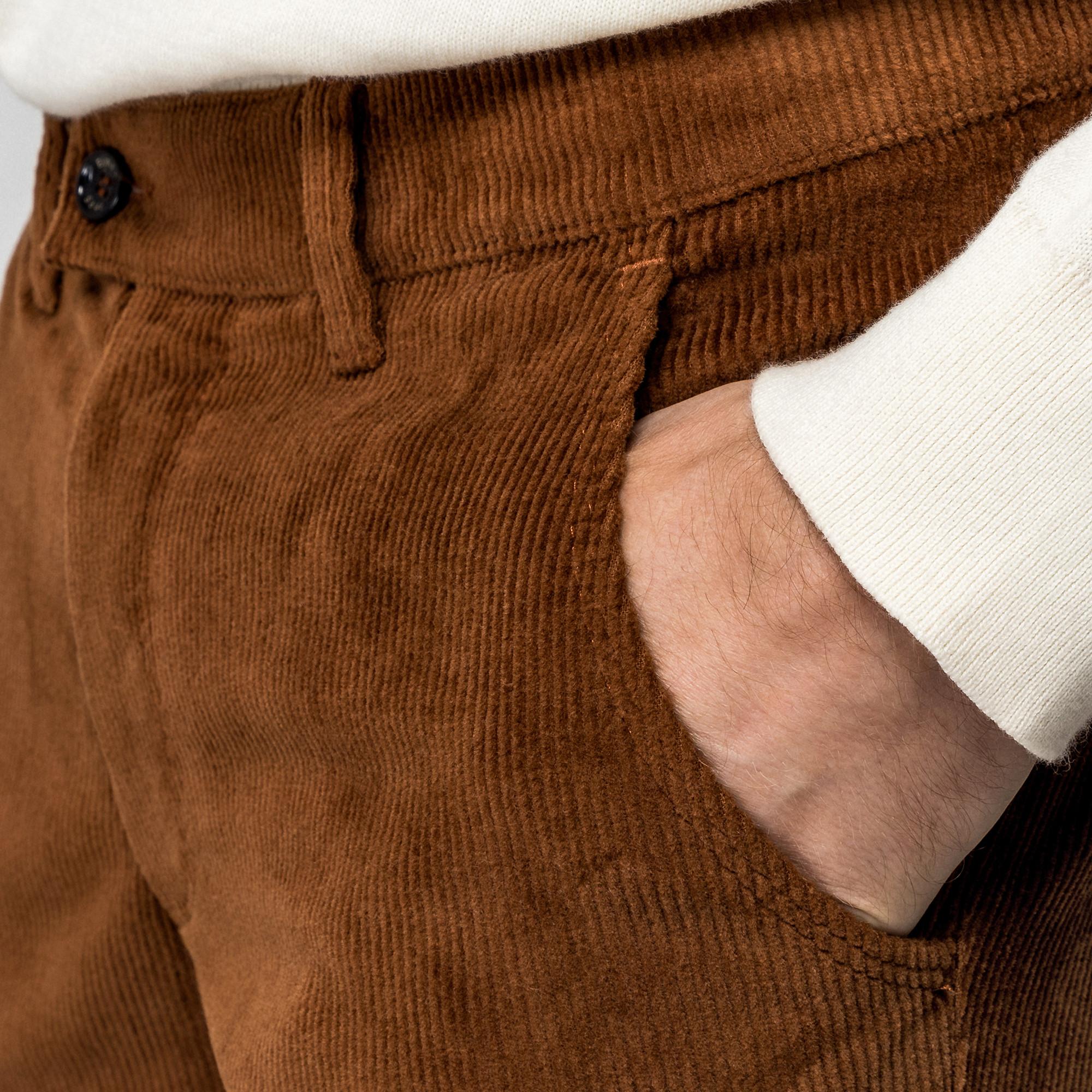 EUREX BY BRAX Jim Comfort Fit Pantaloni in velluto a coste  