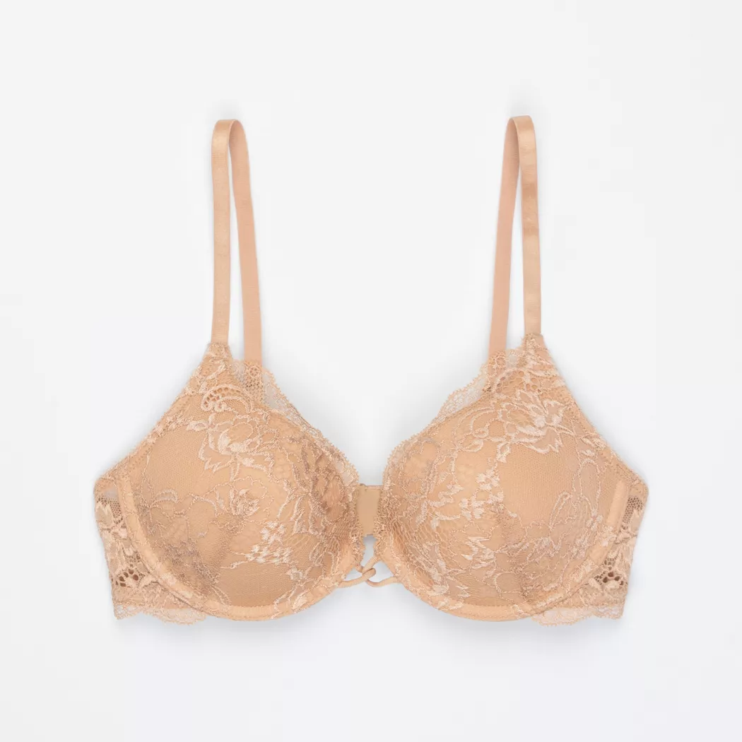 Manor Woman - BH mit Push up Effekt, für Damen, Caramel, Größe 75C
