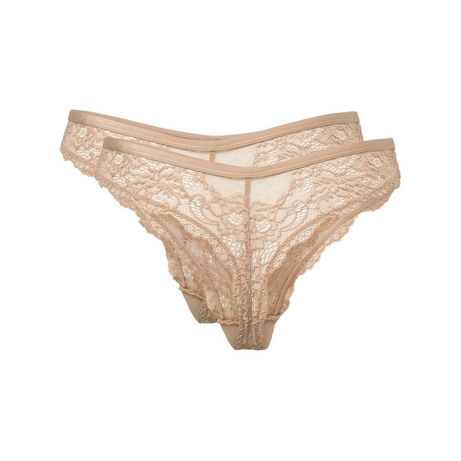 Manor Woman Confezione Doppia Perizoma in Pizzo  