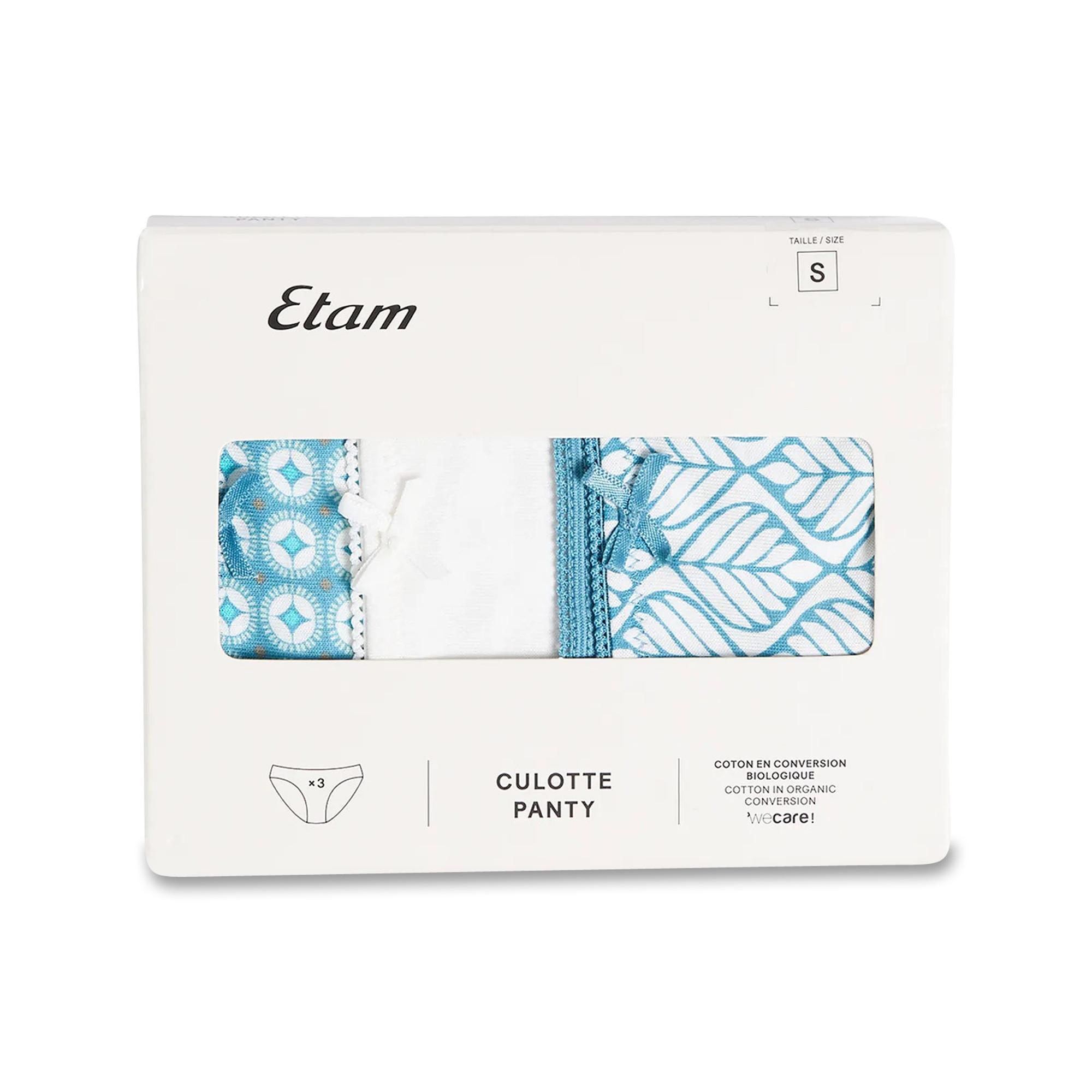 Etam  Lot de 3 slips en coton 