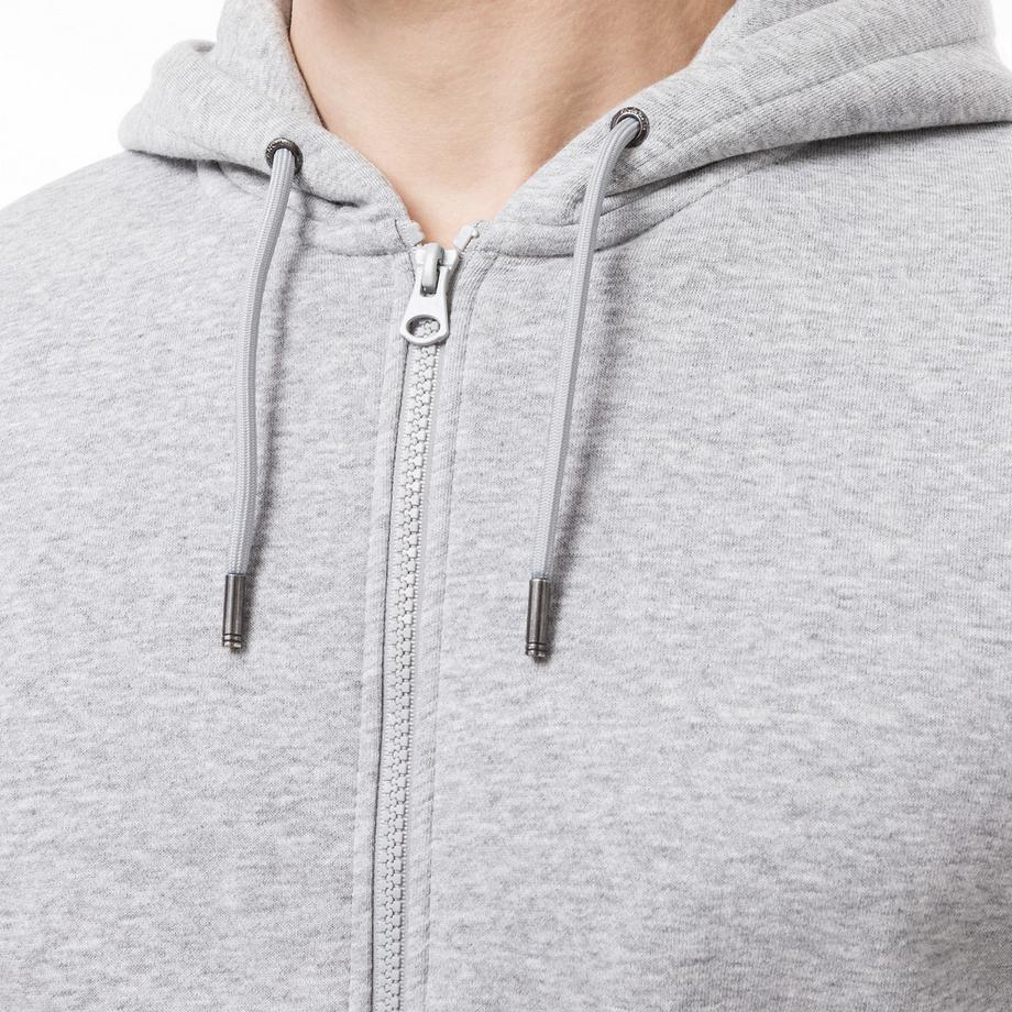 Manor Man Hoodie mit Reissverschluss  