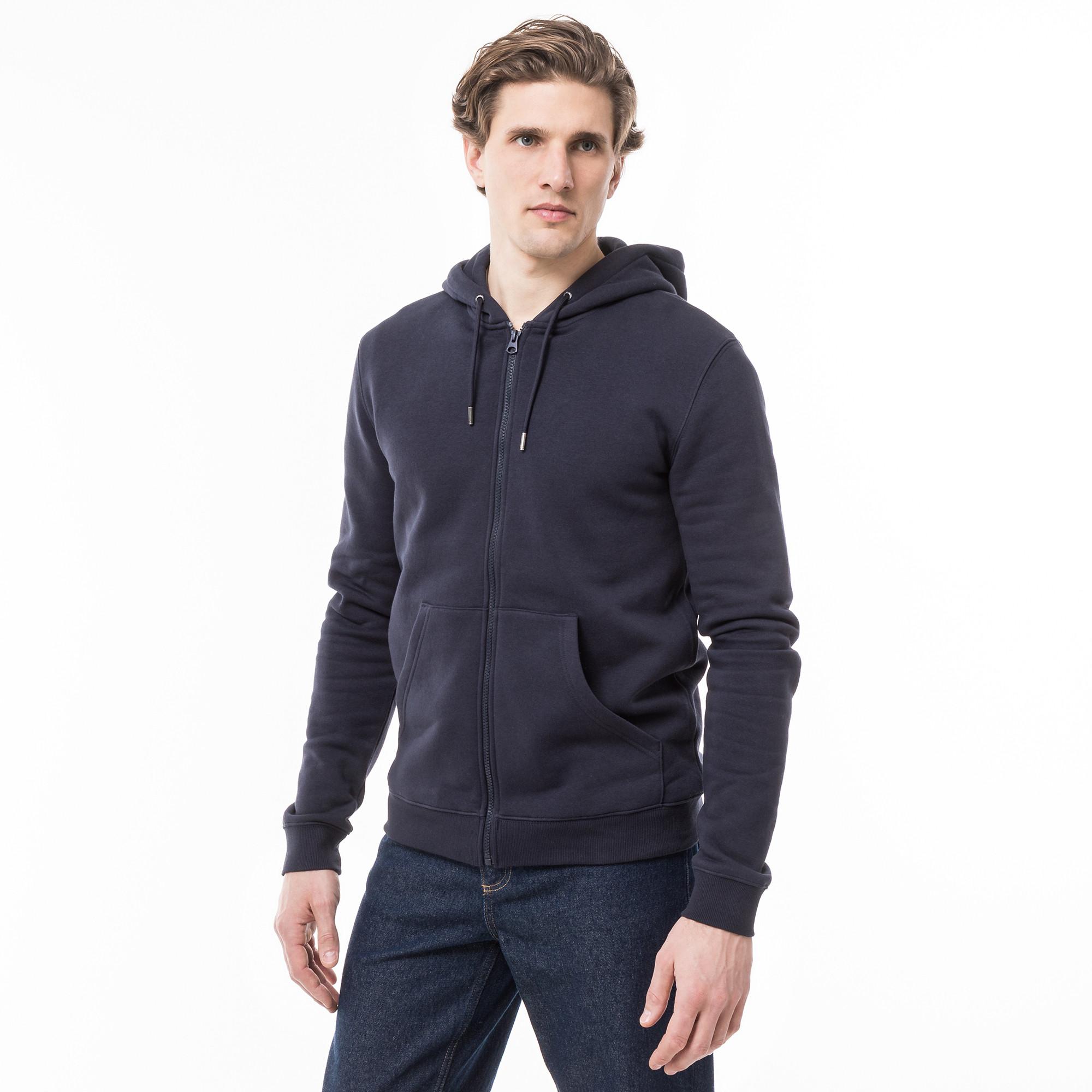 Manor Man Felpa con cappuccio chiusura lampo  