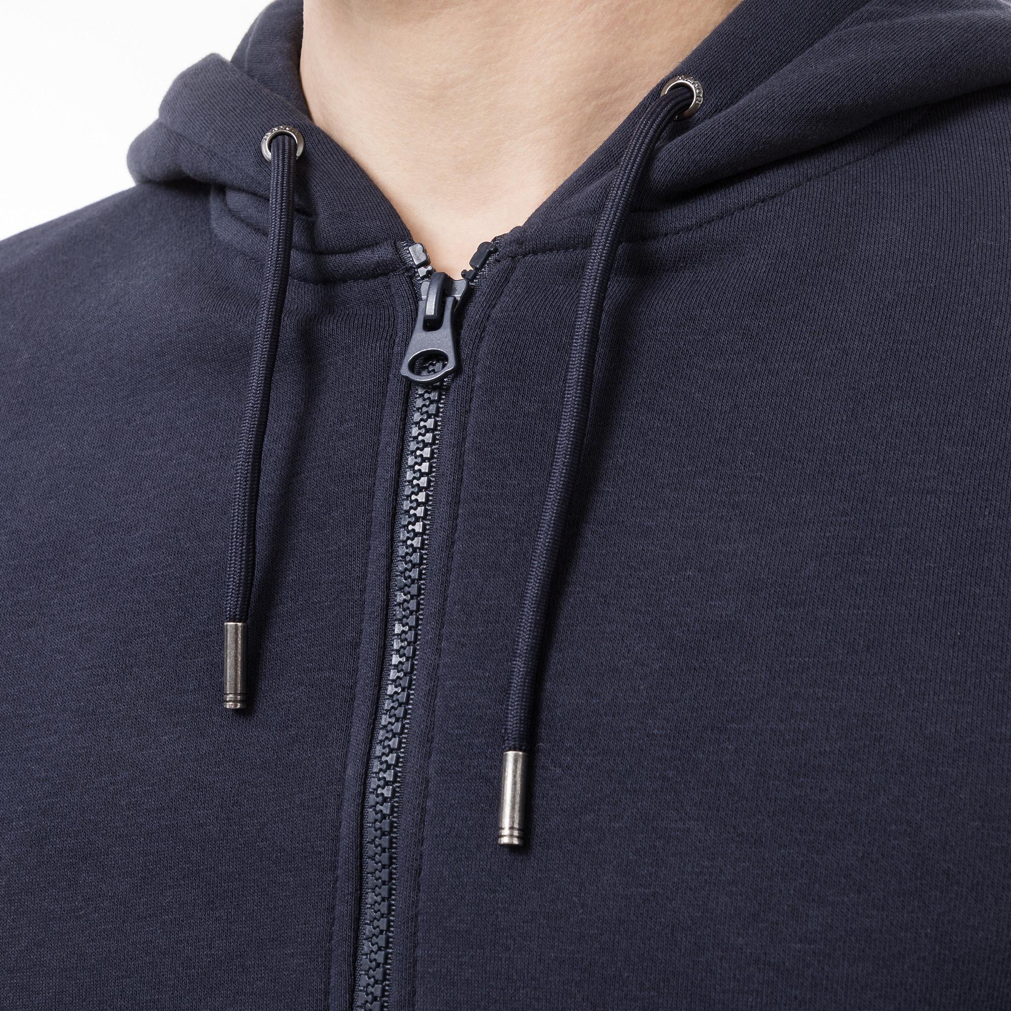 Manor Man Hoodie avec fermeture éclair  