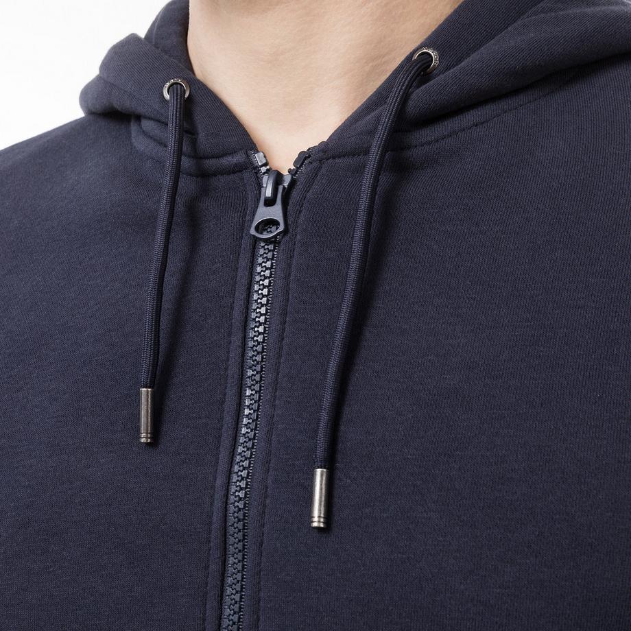 Manor Man Hoodie avec fermeture éclair  