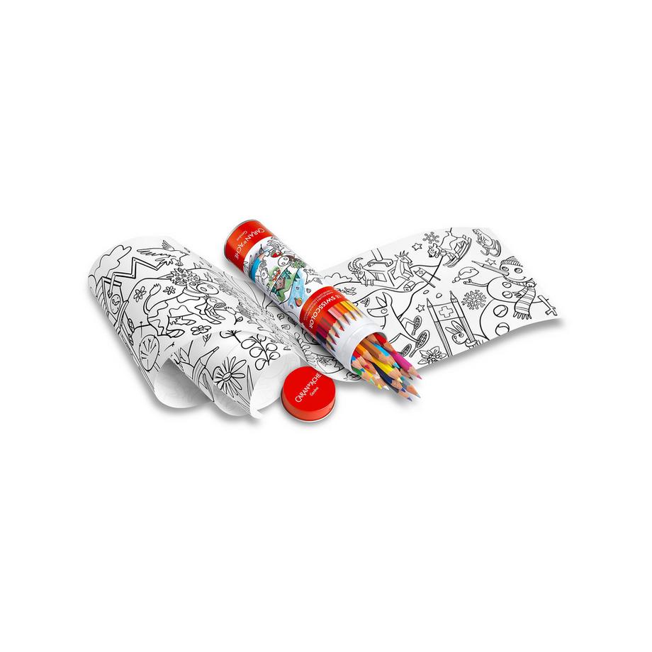 Caran d'Ache Set de crayons de couleur Swisscolor 
