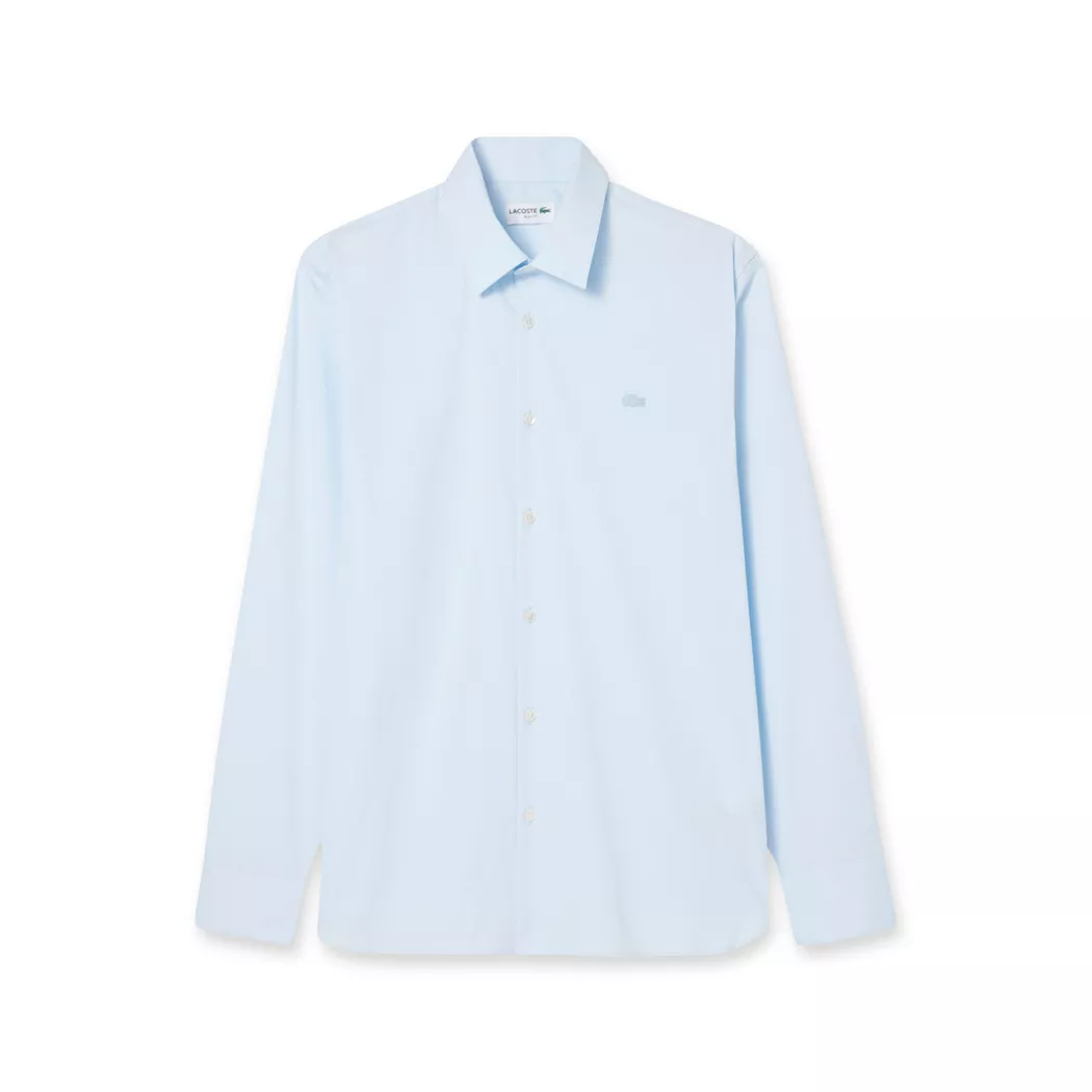 Lacoste - Hemd, langarm, für Herren, Hellblau, Größe 44
