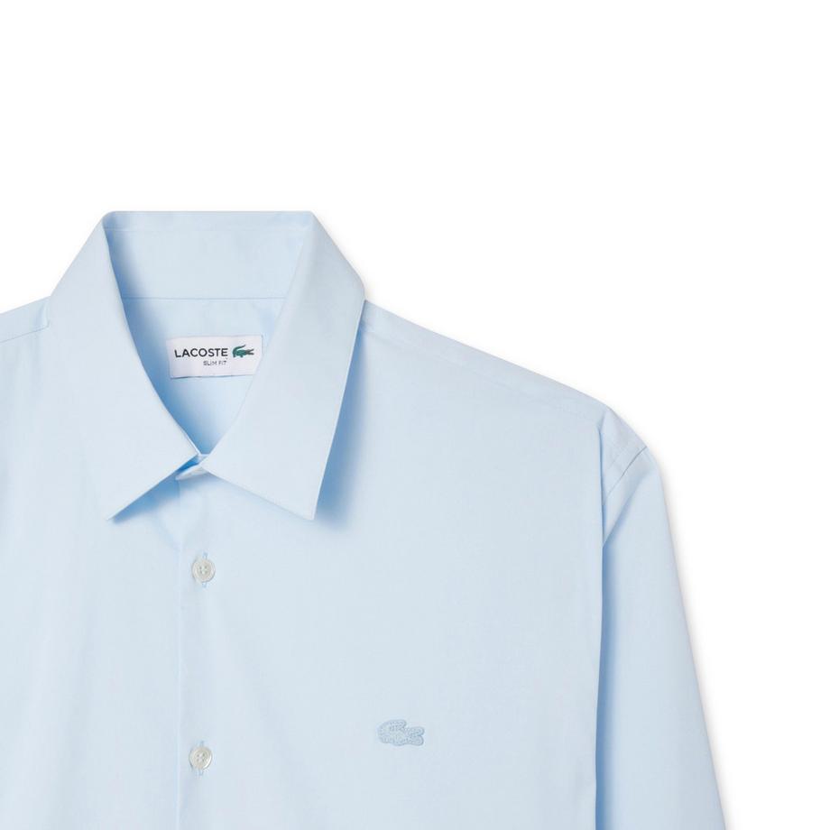 LACOSTE Langarm Slim Fit Hemd  