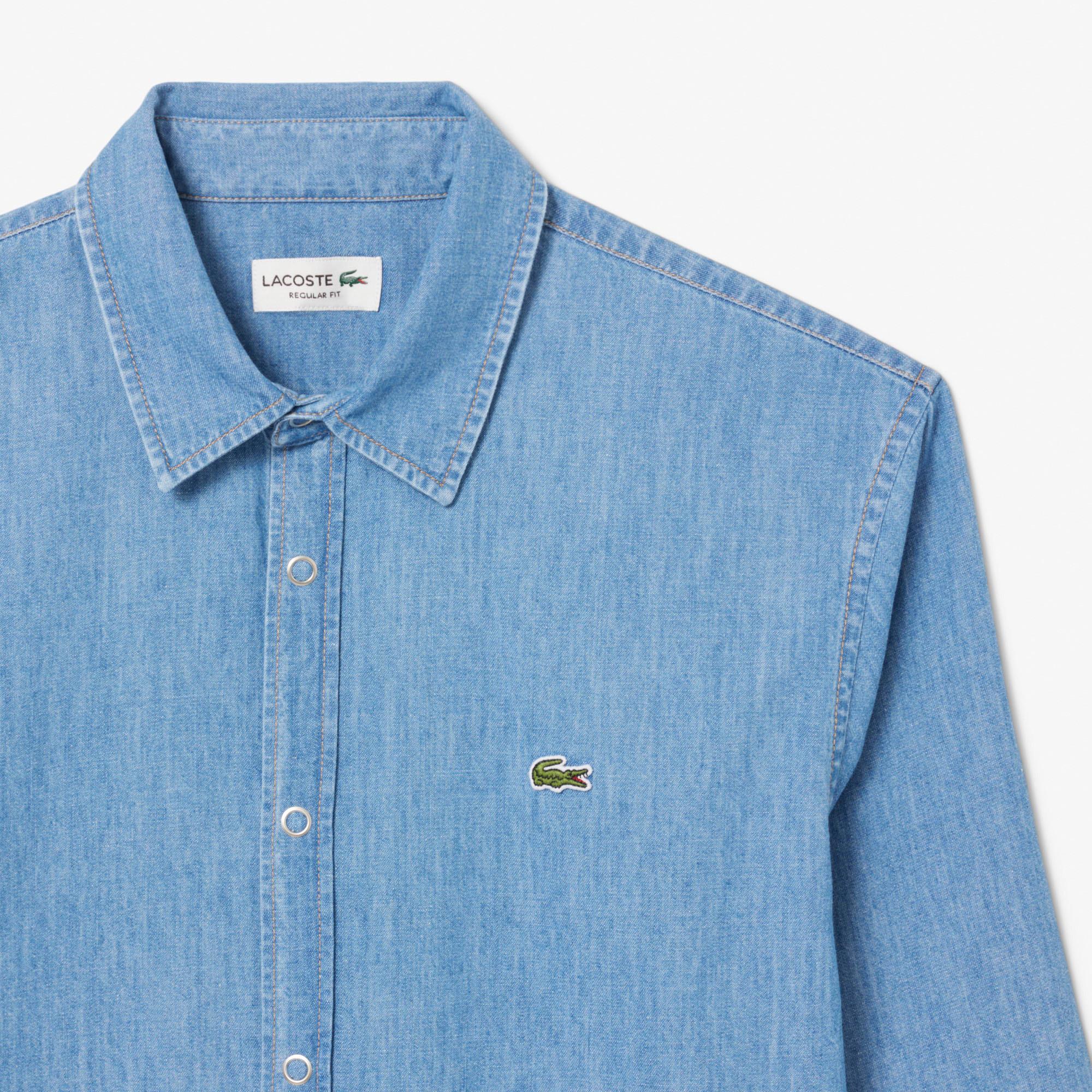 LACOSTE Chemise Manches Longues Denim  