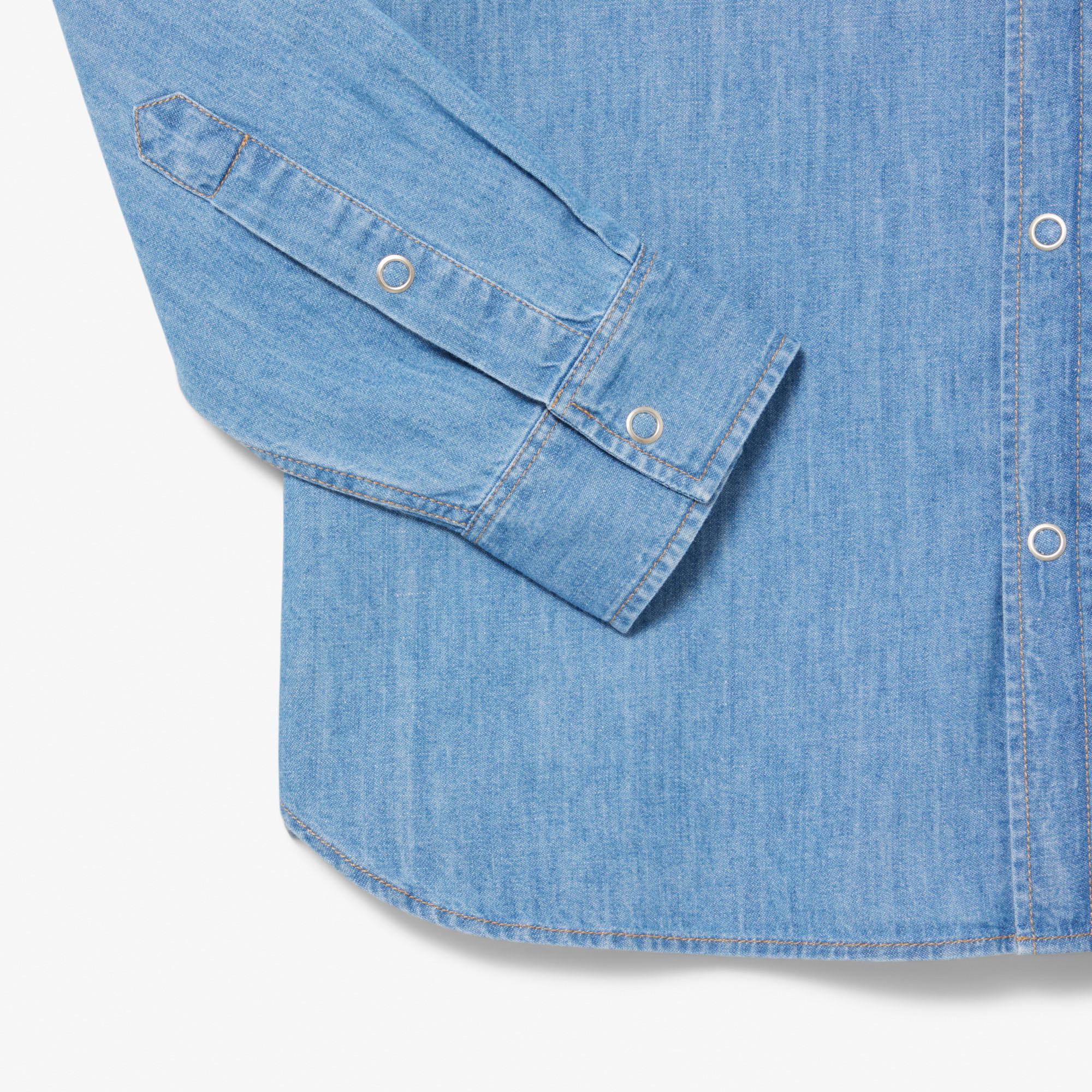 LACOSTE Chemise Manches Longues Denim  