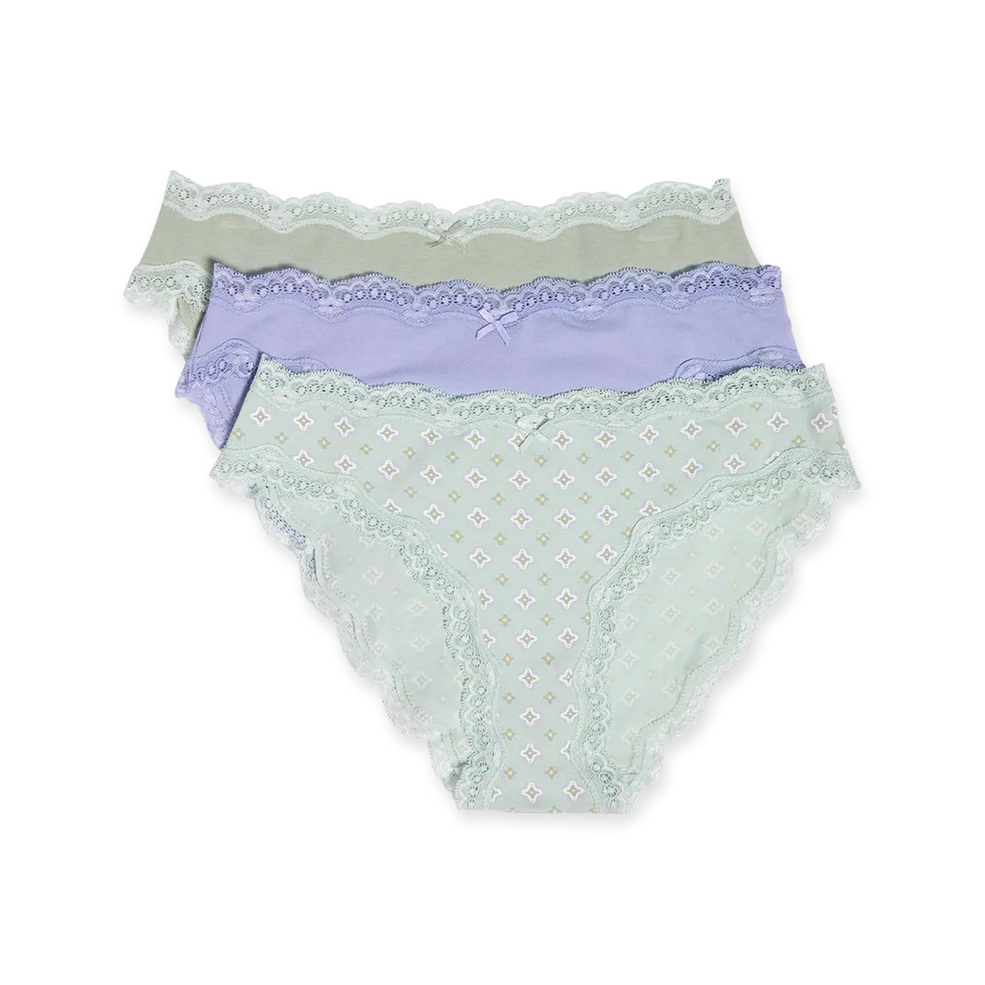 Etam  Lot de 3 slips en coton 