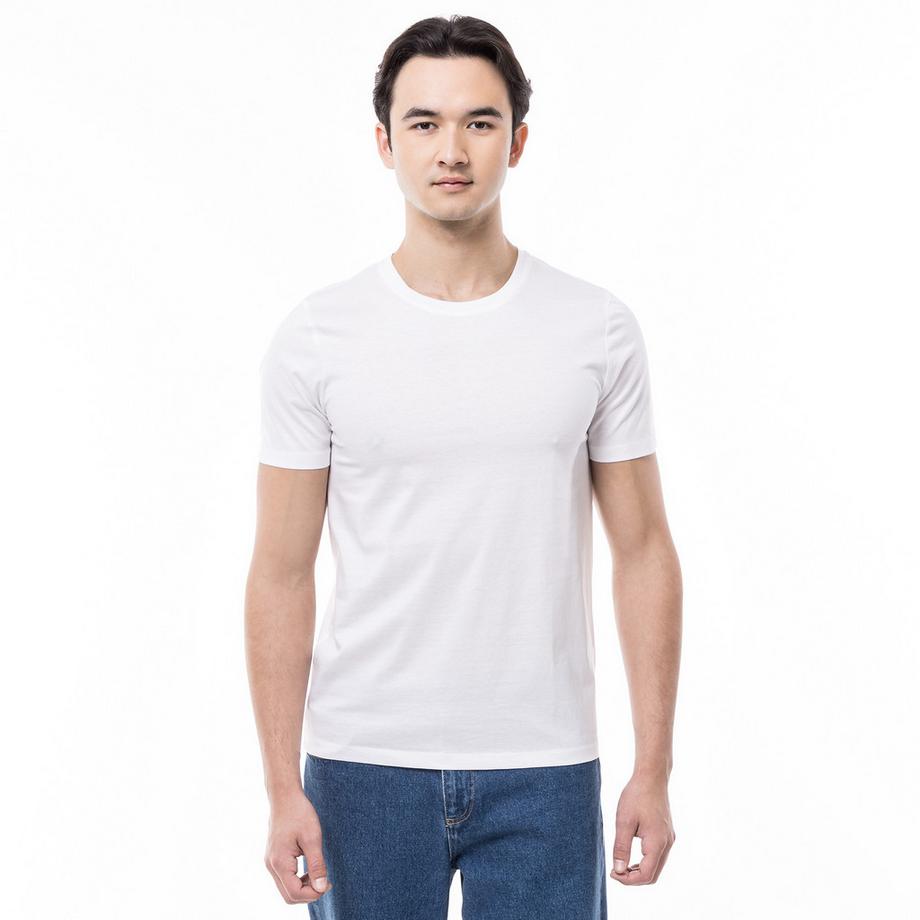 T-shirt girocollo, maniche corte