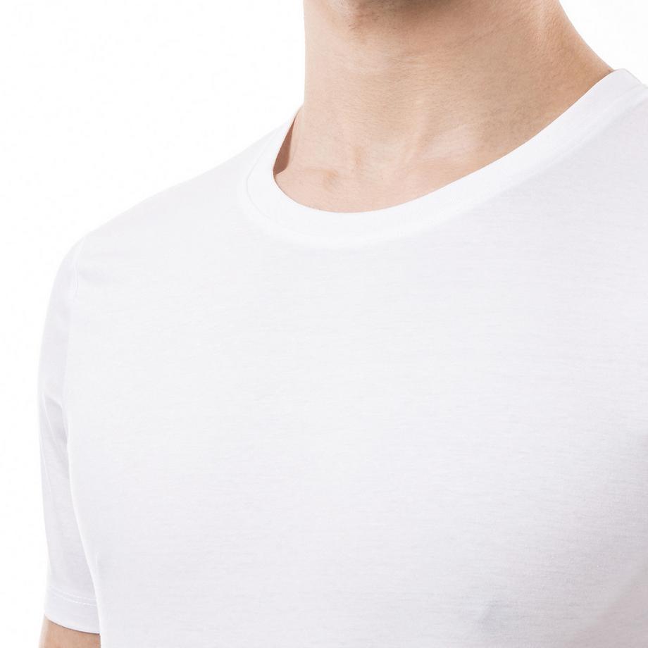 Manor Man T-shirt col rond manches courtes  