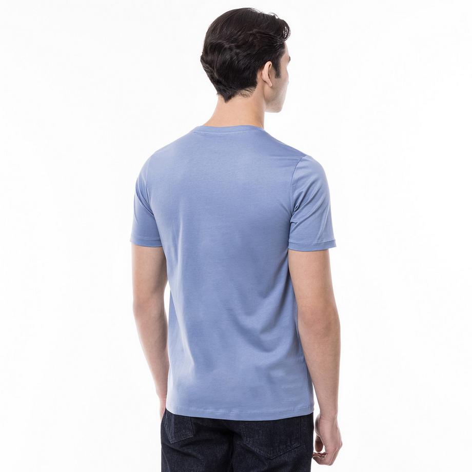 Manor Man T-shirt col rond manches courtes  