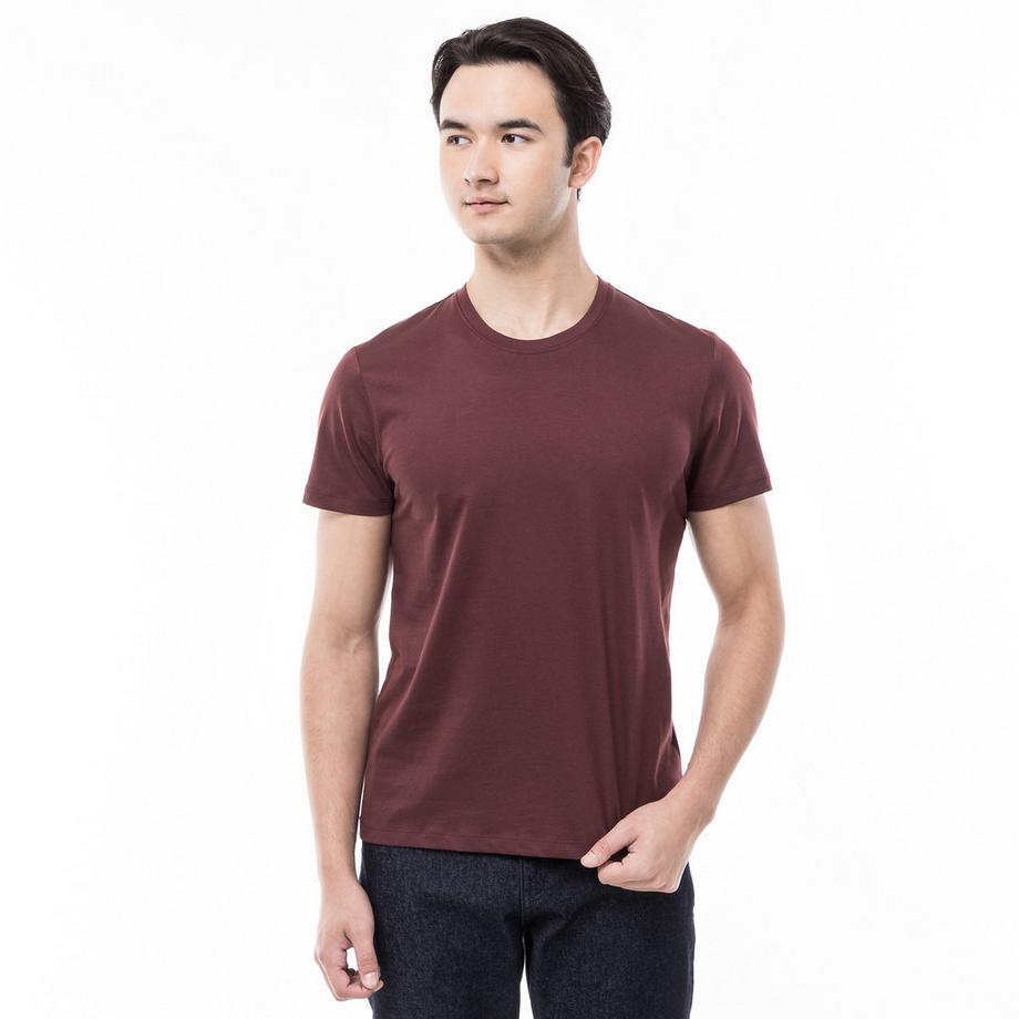 T-shirt, col rond, manches courtes