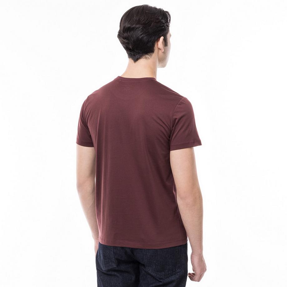 Manor Man T-shirt col rond manches courtes  