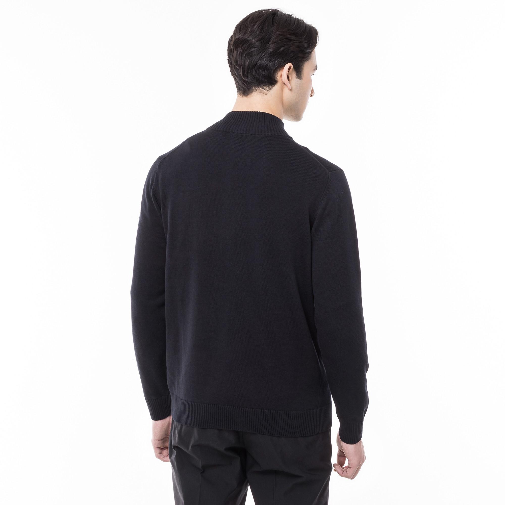 Manor Man  Cardigan, col rond 