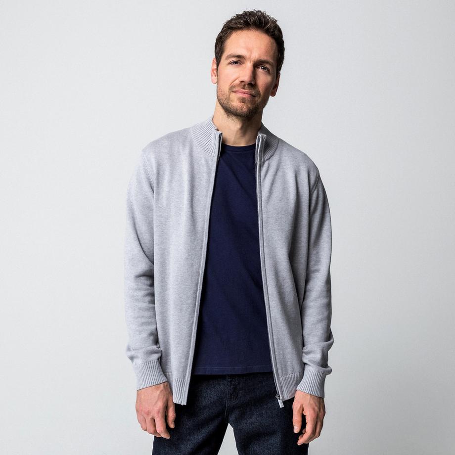 Manor Man Cardigan Col Rond  