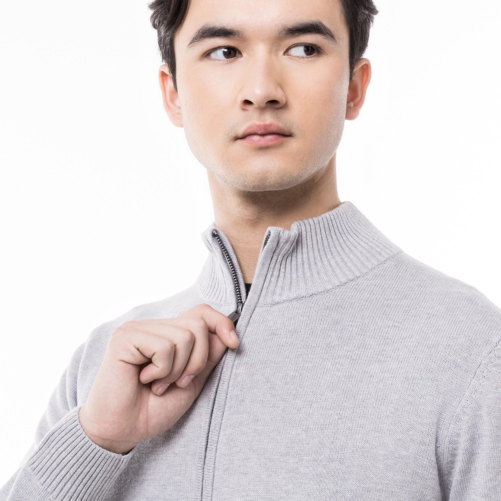 Manor Man Cardigan Col Rond  