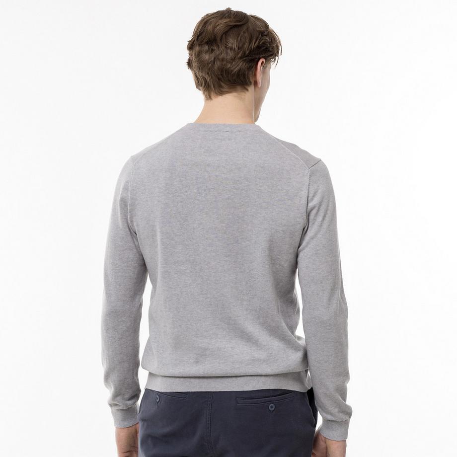 Manor Man Pullover Girocollo Maglia Fine  
