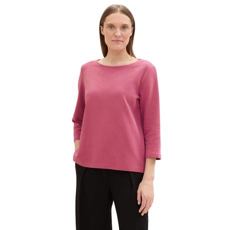 TOM TAILOR Langarmshirt U-Boot-Ausschnitt  