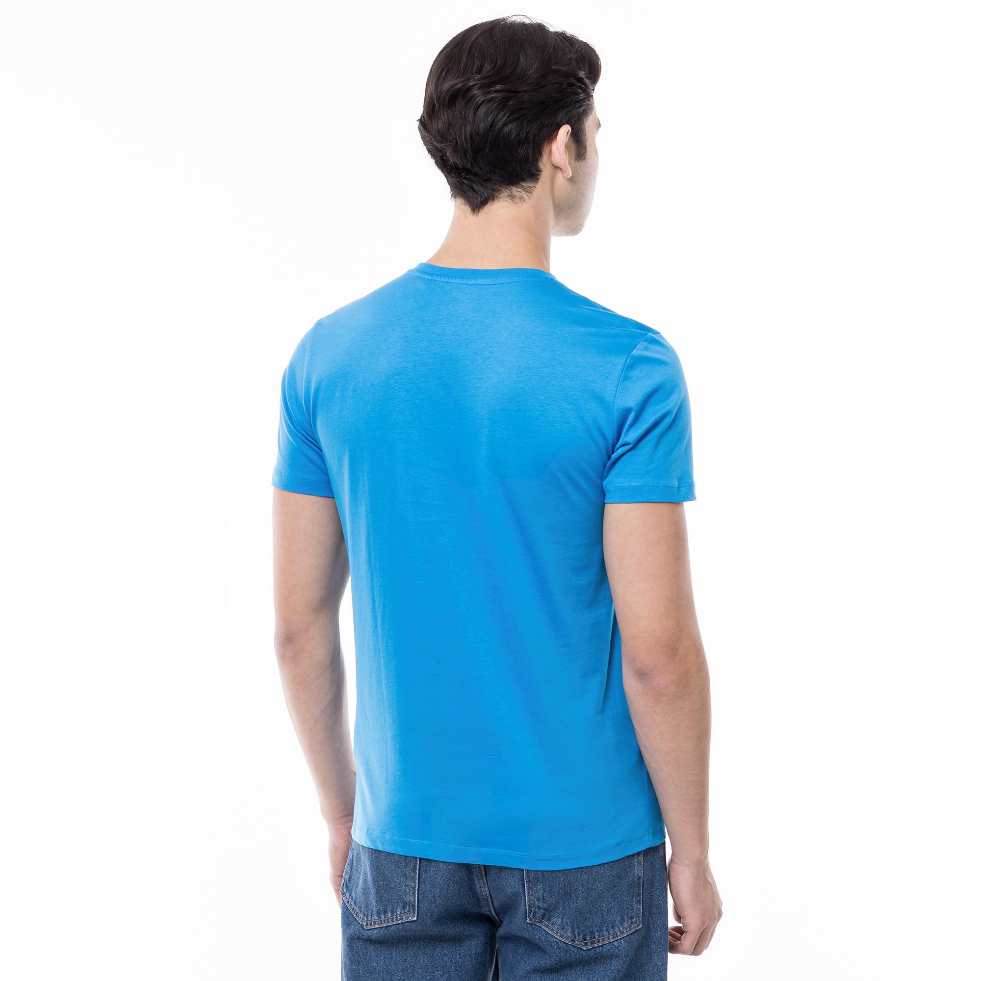 Manor Man V-Neck Kurzarm T-Shirt  