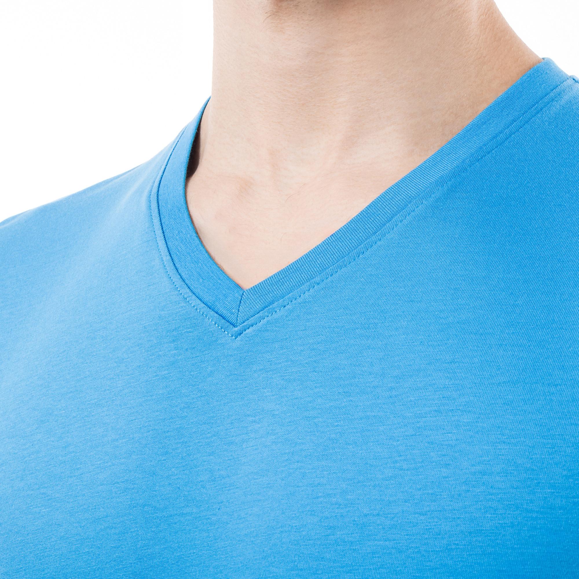 Manor Man V-Neck Kurzarm T-Shirt  