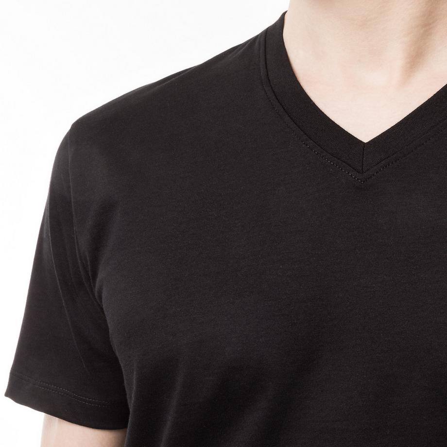 Manor Man T-shirt Scollo a V Maniche Corte  