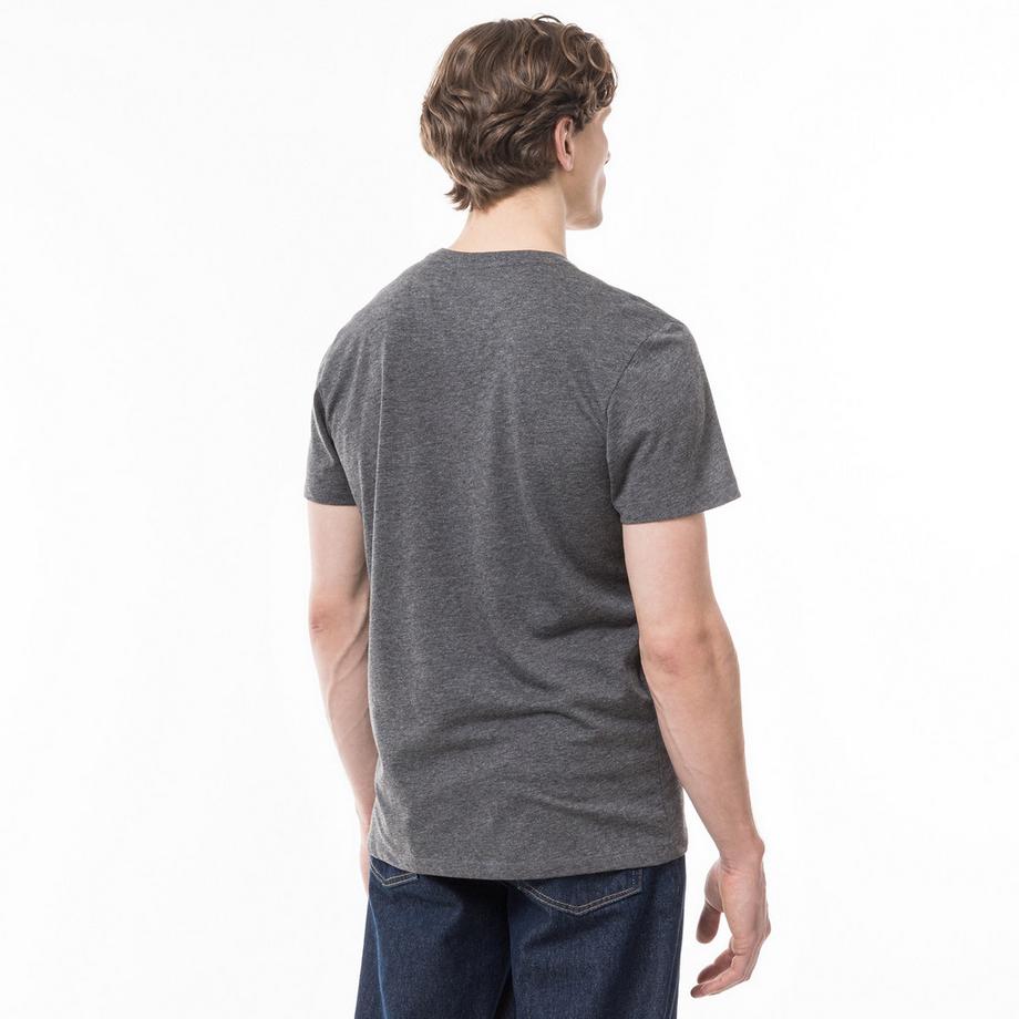Manor Man T-shirt Col V Manches Courtes  