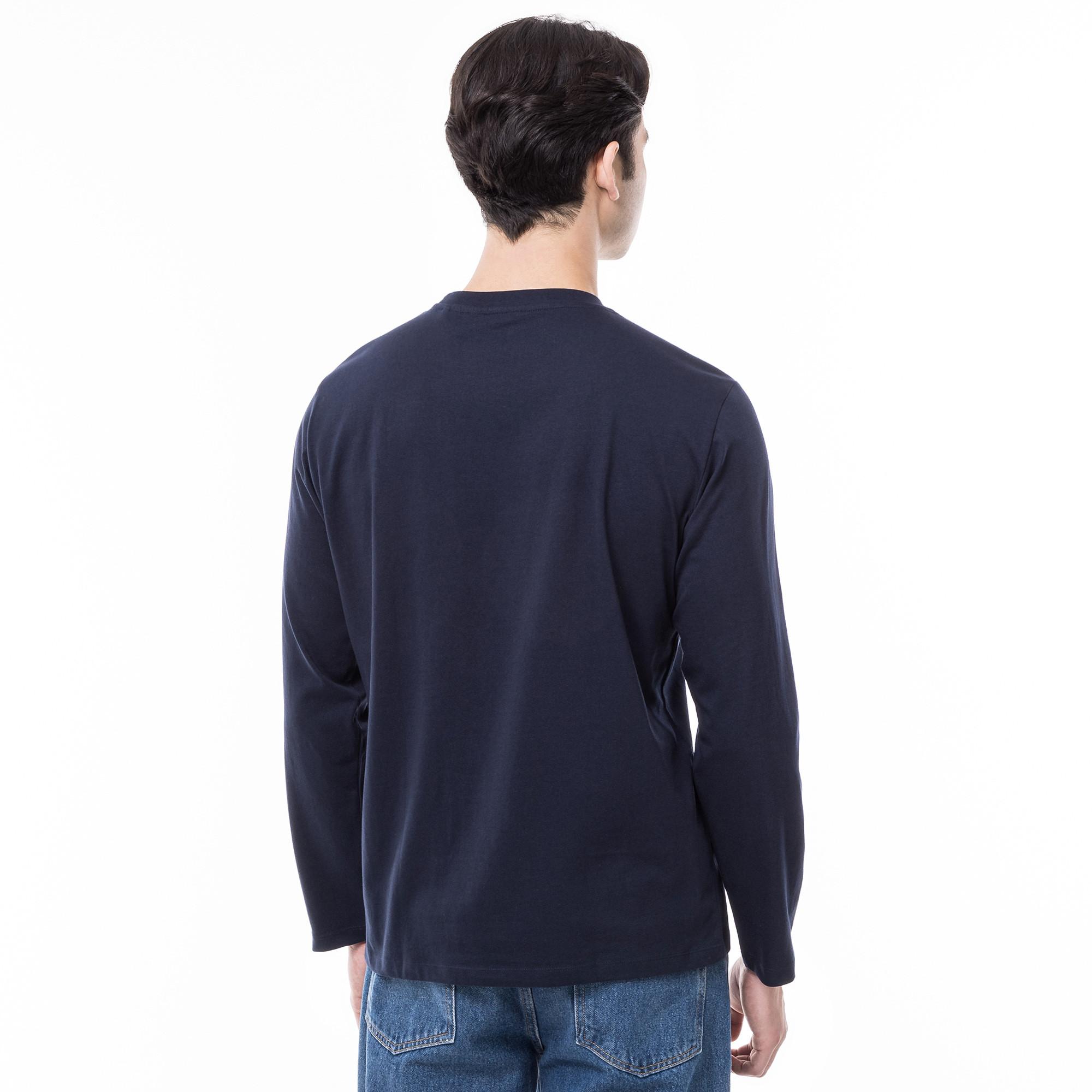 Manor Man Langarm T-Shirt  