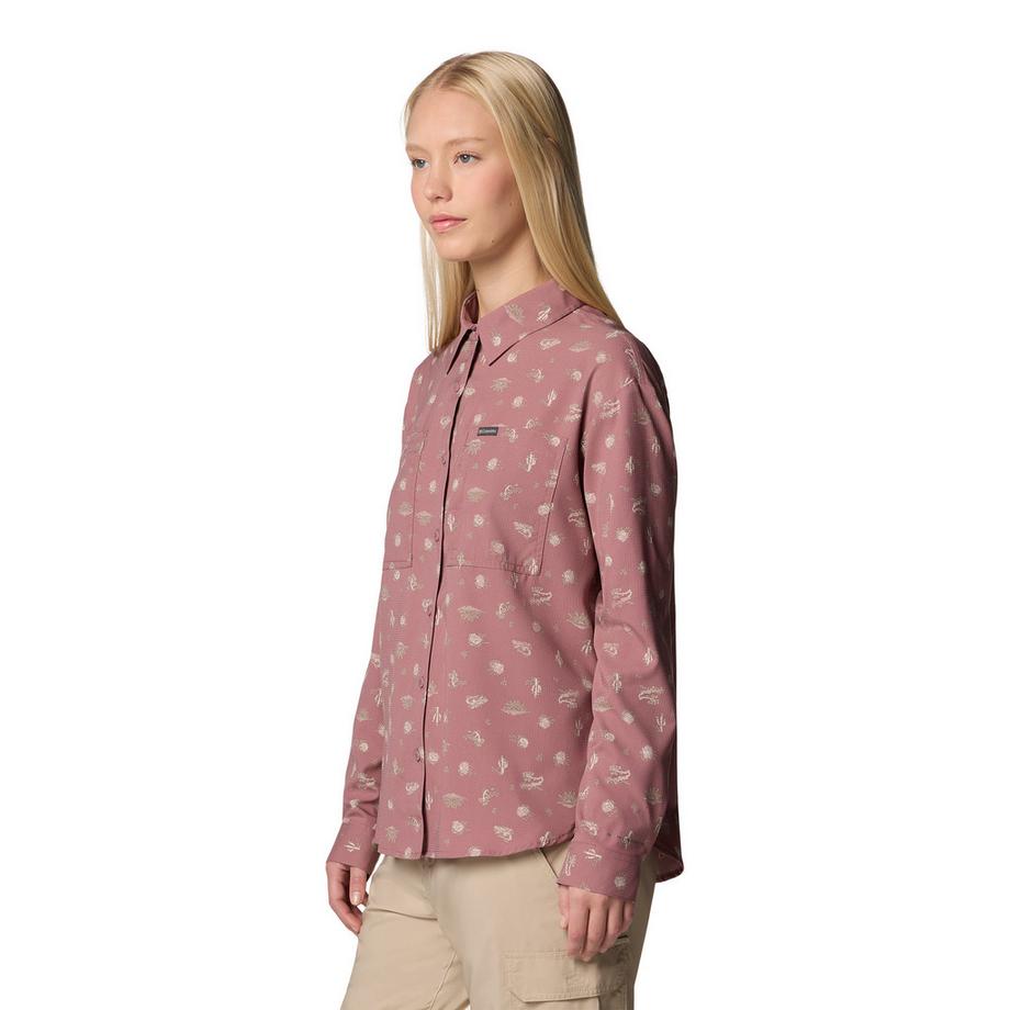 Columbia Silver Ridge Utility™ Patterned LS Shirt Trekkinghemd, langarm 