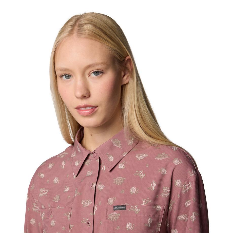 Columbia Silver Ridge Utility™ Patterned LS Shirt Trekkinghemd, langarm 