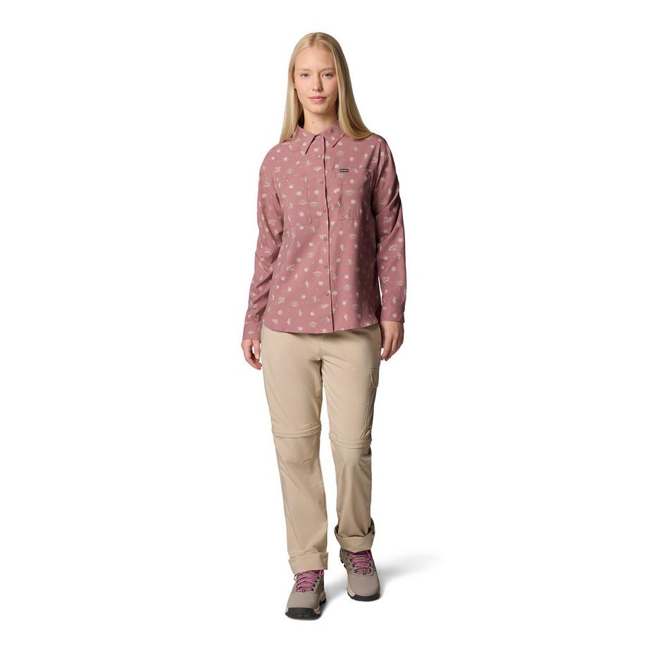 Columbia Silver Ridge Utility™ Patterned LS Shirt Trekkinghemd, langarm 