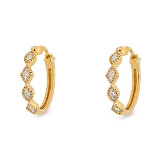 L' Atelier Gold 18 Karat by Manor  Boucles d'oreilles 