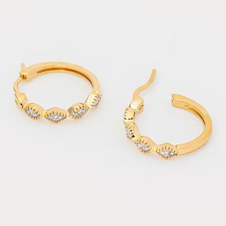 L' Atelier Gold 18 Karat by Manor  Ohrringe 