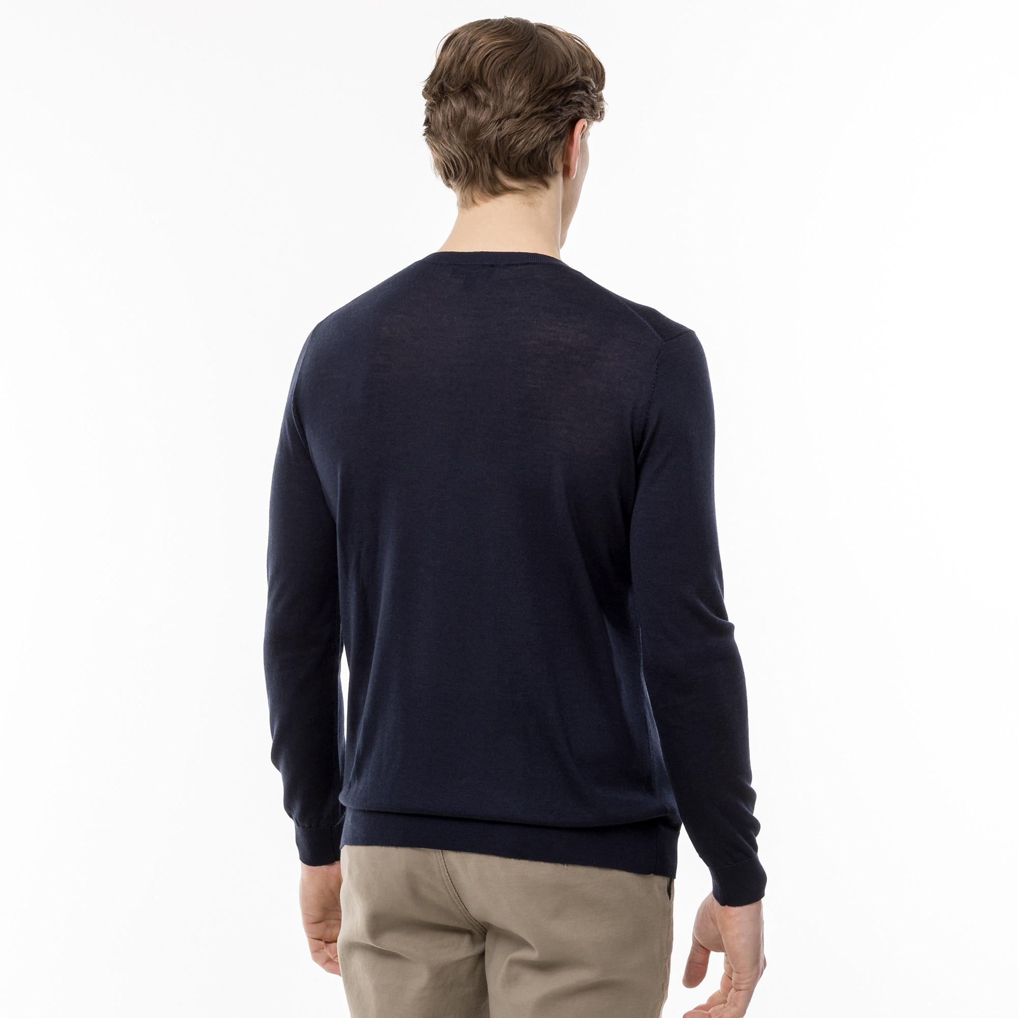 Manor Man Rundhals Langarm Pullover  