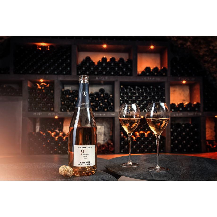 Tribaut 8 Terroirs Rosé, Champagne AOP  