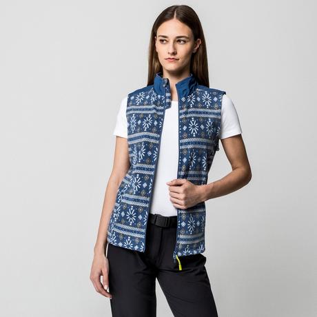 Manor Sport TOP-OKLA AOP Gilet di pile senza cappuccio 