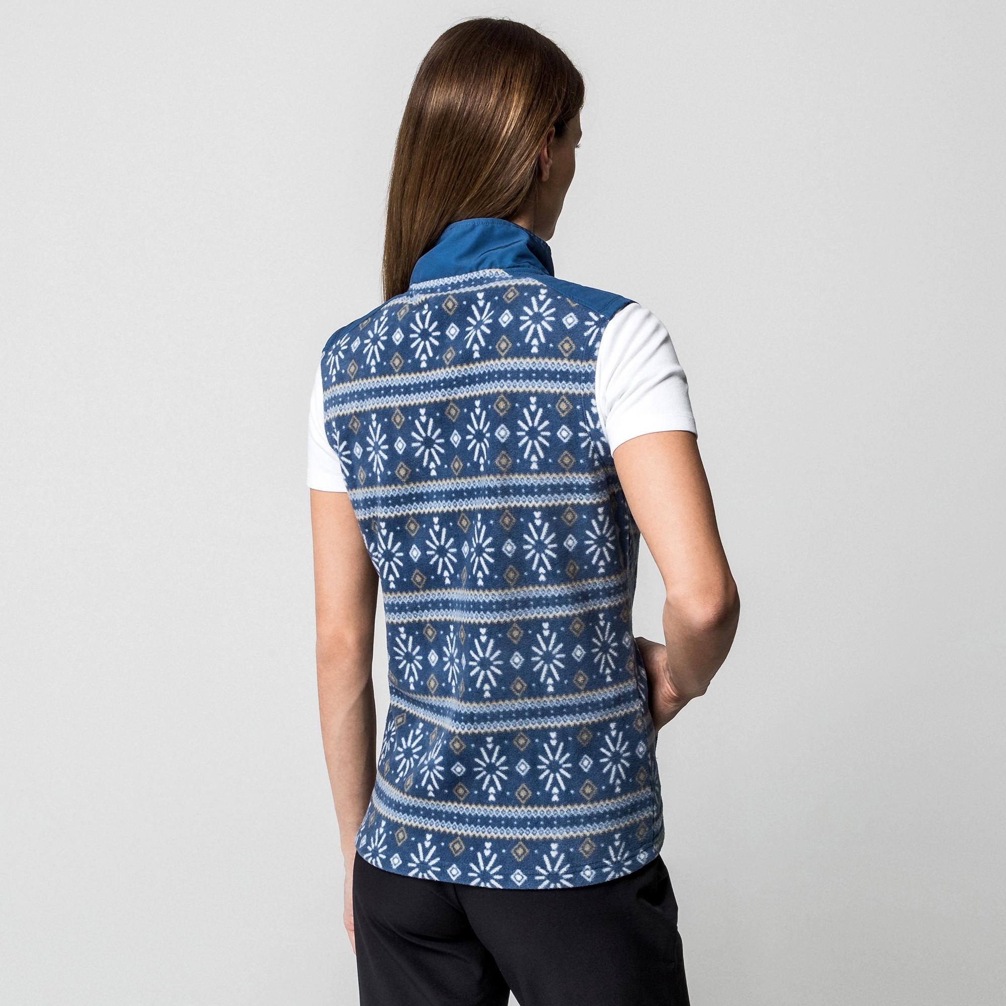 Manor Sport TOP-OKLA AOP Gilet di pile senza cappuccio 